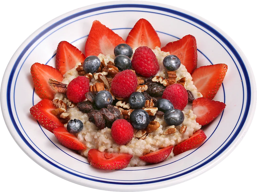 Berries Oatmeal at Waffle Pancake House
